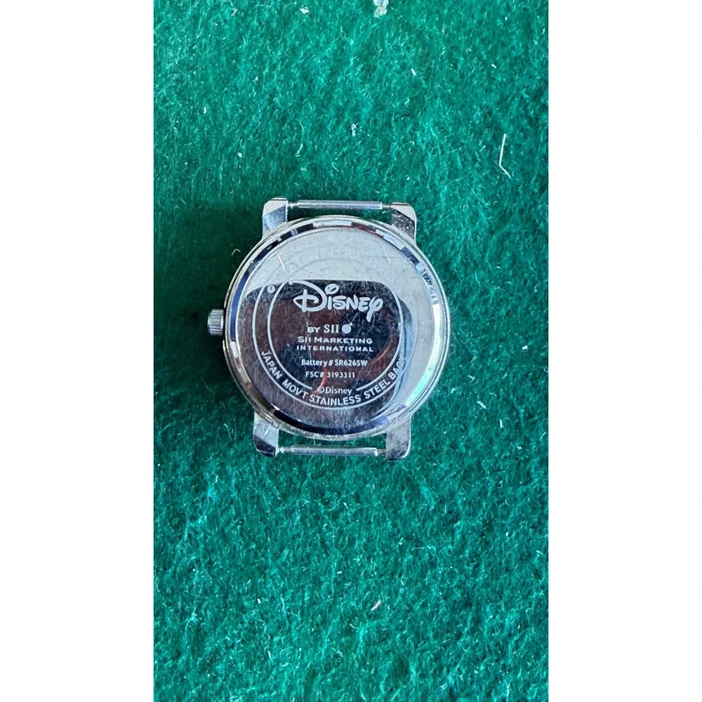 Disney Mickey Mouse Patriotic Glitter Watch Face SII Japan Movt FSC 3193311
